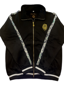 Men's Black Zip Up Jacket & Jogger (each piece sold separately)